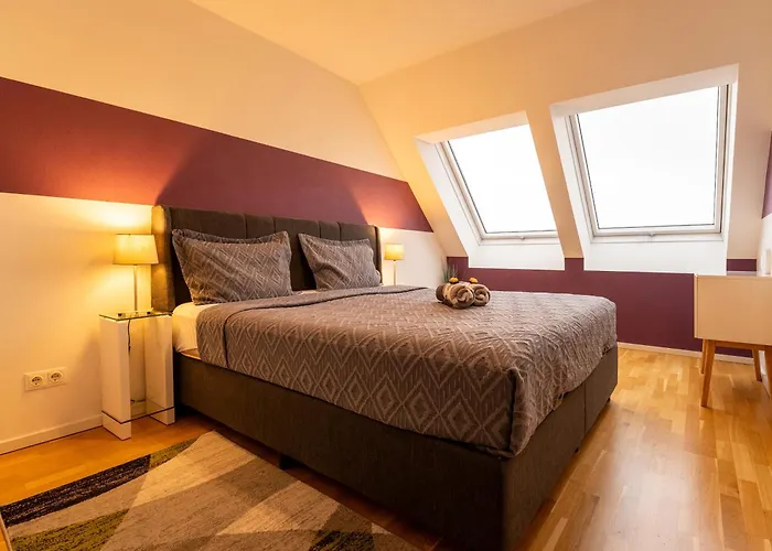 Modern Attic With Air Conditioning Near Center Apartmán *