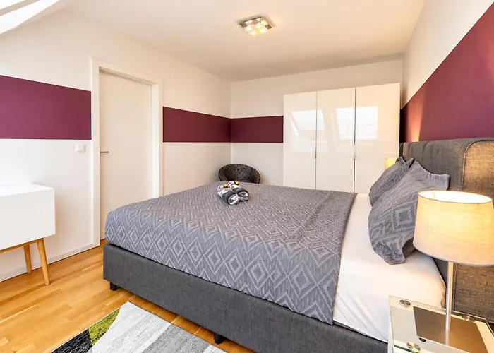 Modern Attic With Air Conditioning Near Center شقة فيينا